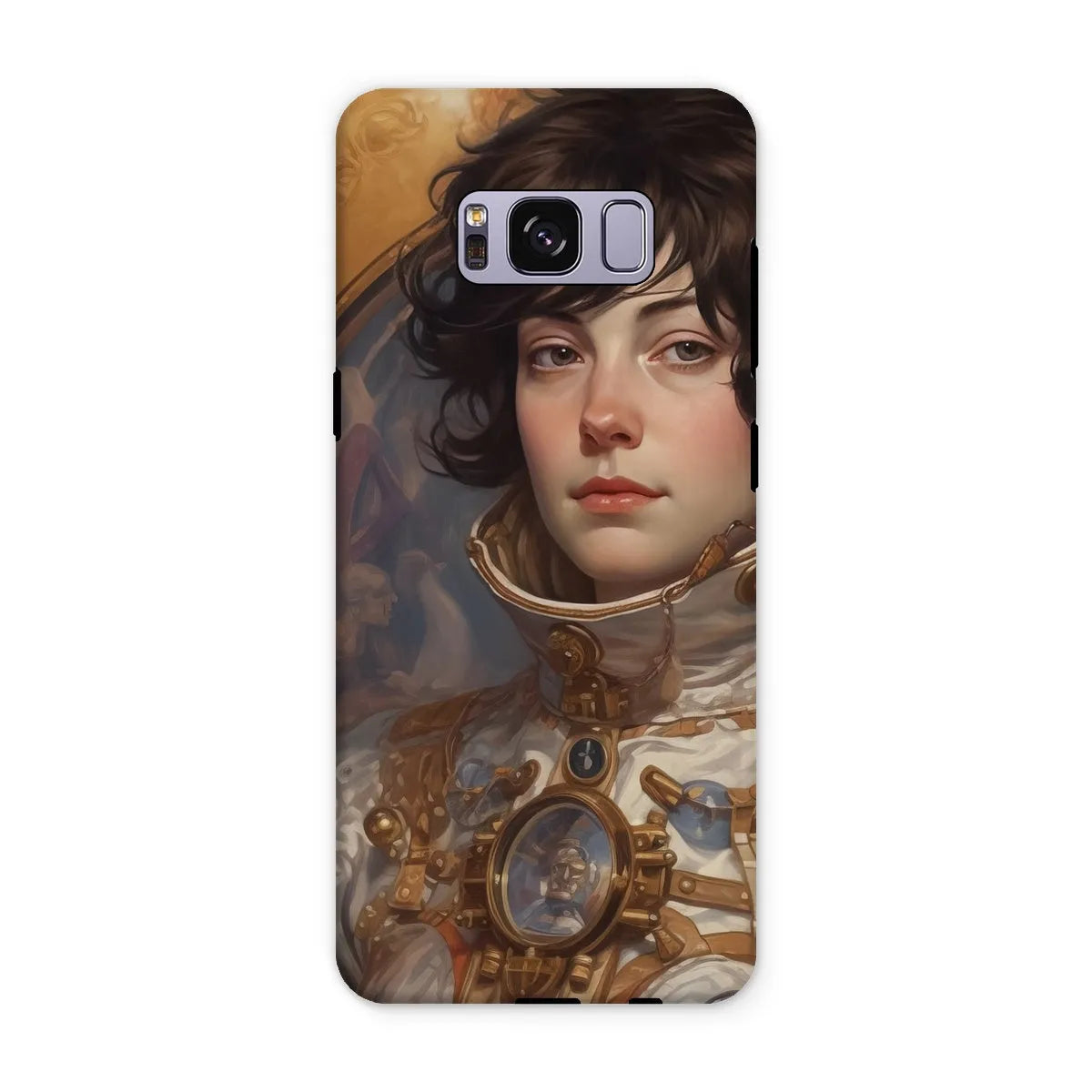 Chloé The Lesbian Astronaut - Space Aesthetic Art Phone Case - Samsung Galaxy S8 Plus / Matte - Mobile Phone Cases