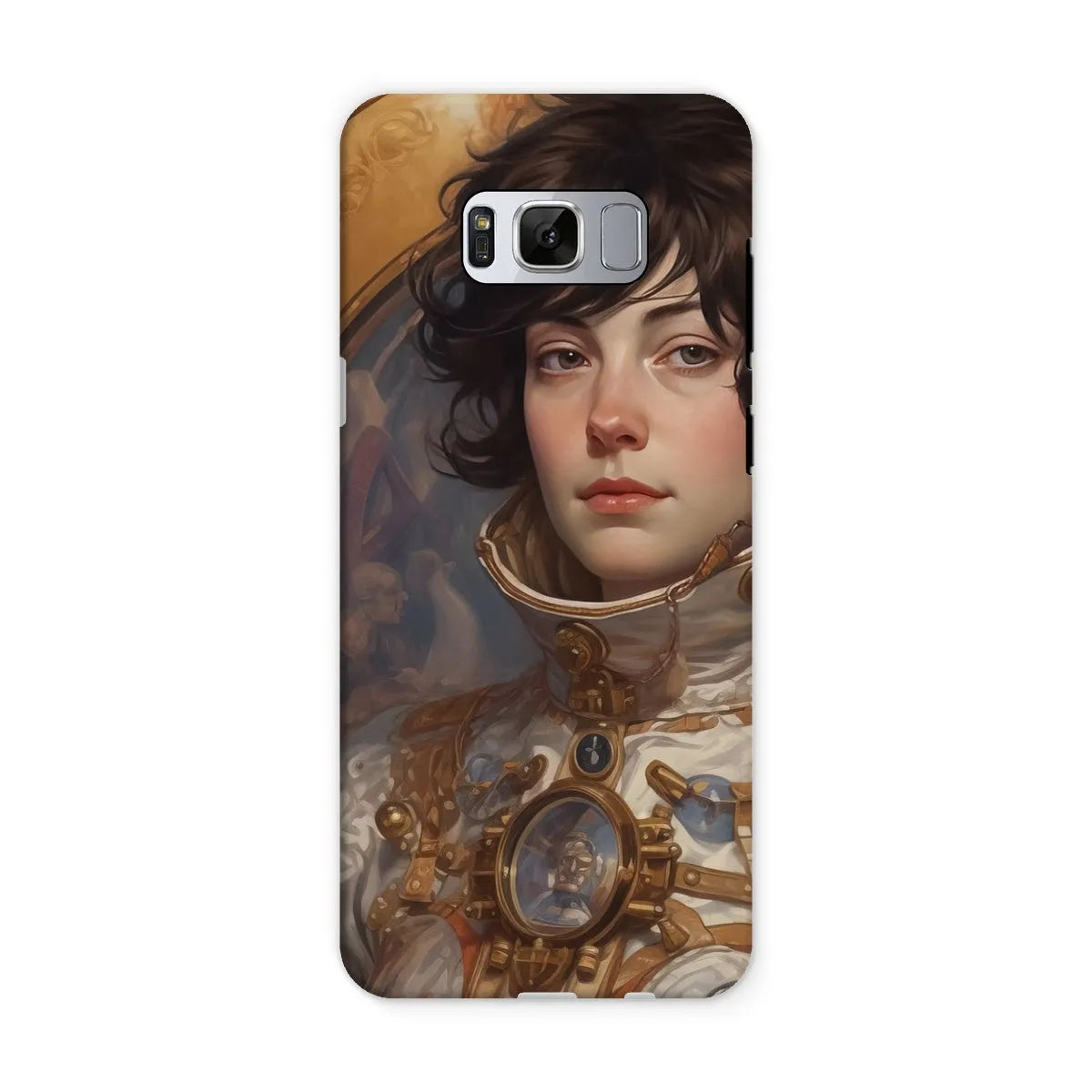 Chloé The Lesbian Astronaut - Space Aesthetic Art Phone Case - Samsung Galaxy S8 / Matte - Mobile Phone Cases