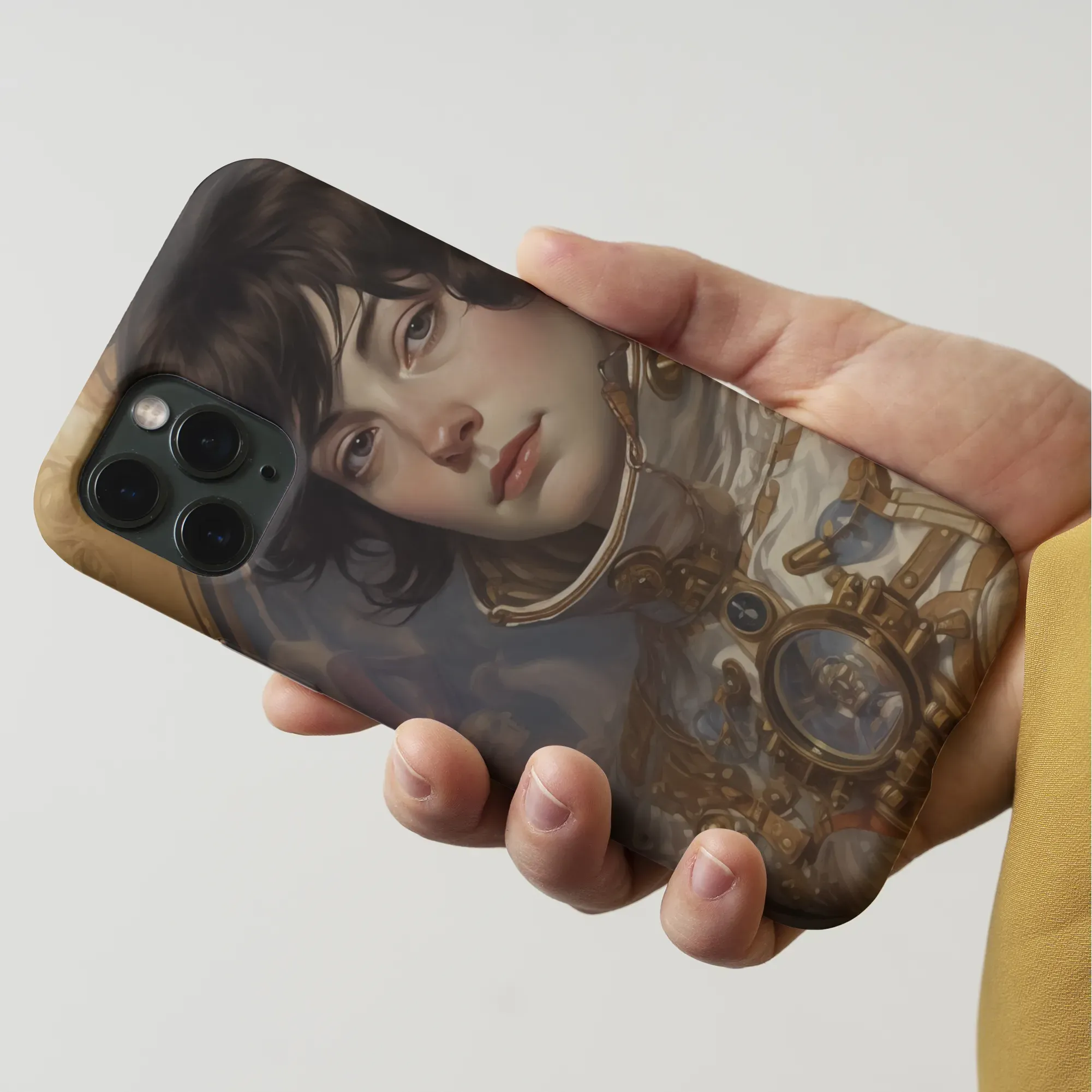 Chloé The Lesbian Astronaut - Space Aesthetic Art Phone Case - Mobile Phone Cases - Aesthetic Art