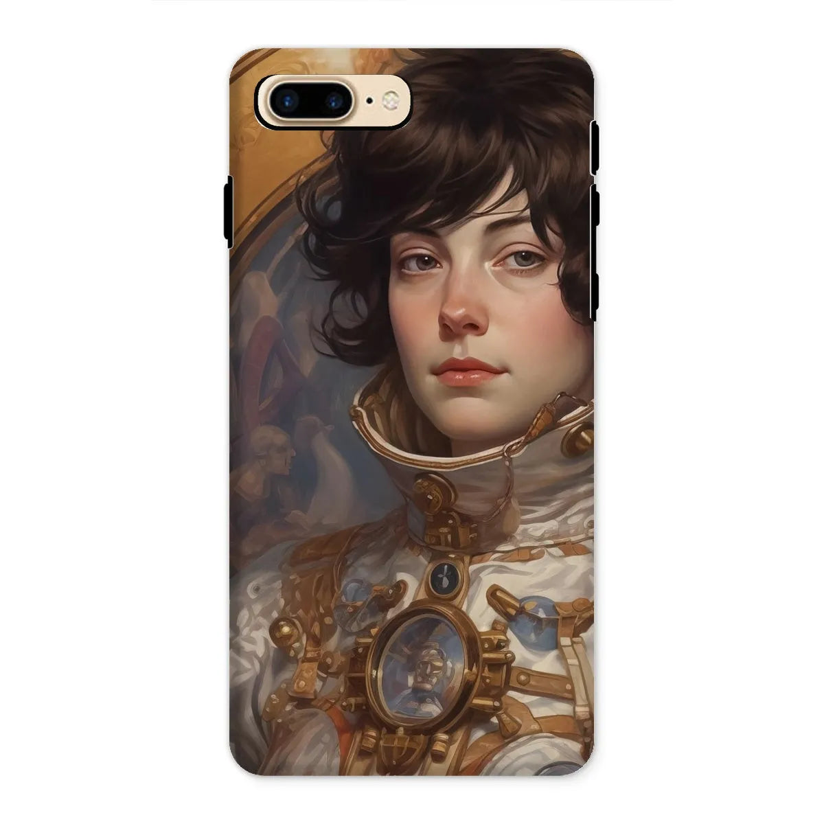 Chloé The Lesbian Astronaut - Space Aesthetic Art Phone Case - Iphone 8 Plus / Matte - Mobile Phone Cases - Aesthetic