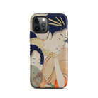 Chojiya Utamaro Kitagawa Ukiyo e Iphone Case, 12 Pro / Matte, Phone Case Japanese Art