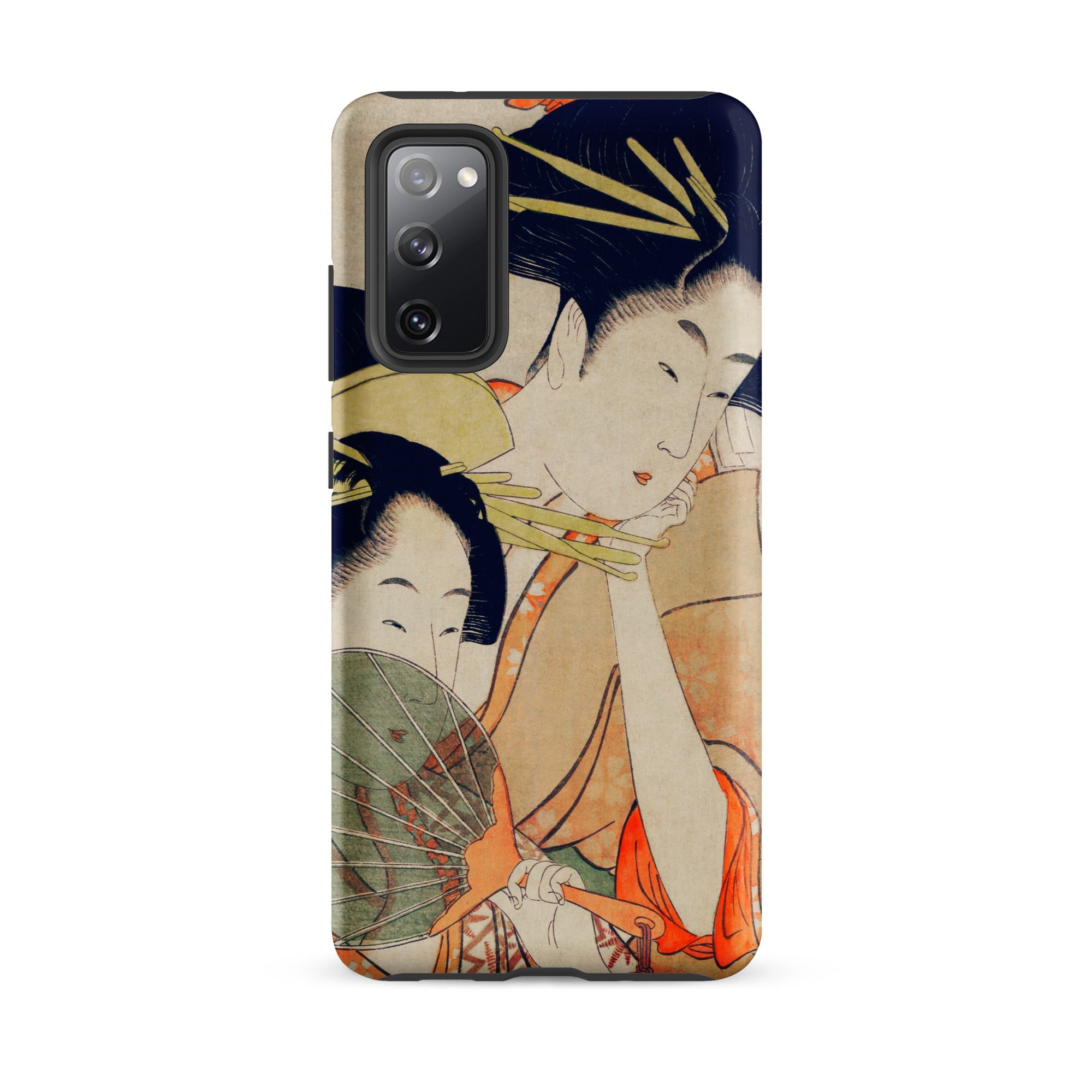 Chojiya Utamaro Kitagawa Ukiyo e Samsung Case, Galaxy S20 Fe / Matte, Smartphone Japanese Ukiyo Art Themed Case