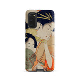 Chojiya - Utamaro Kitagawa Ukiyo-e Samsung Case, Galaxy S20 / Matte, Smartphone Decorative Case Japanese Ukiyo-e Art