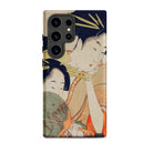 Chojiya Utamaro Kitagawa Ukiyo e Samsung Case, Galaxy S24 Ultra / Matte, Smartphone Case Traditional Japanese Ukiyo Style Artwork