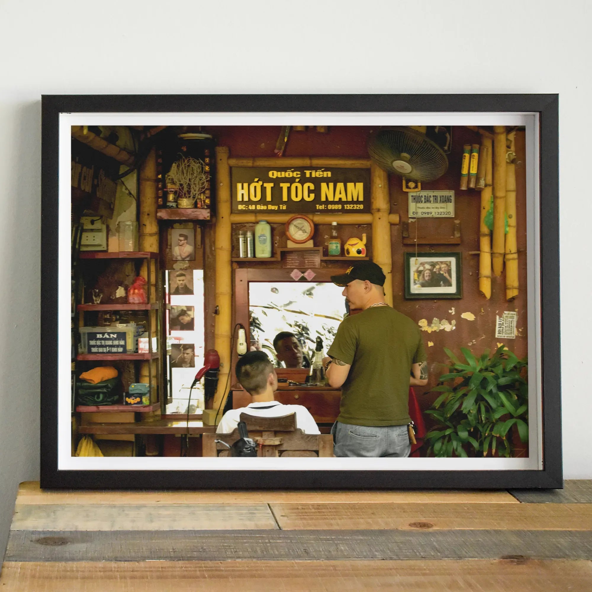 Chop Chop Fine Art Print - Hanoi Street Photography - Posters Prints & Visual Artwork - Aesthetic Art