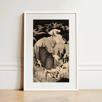 Christmas Eve - Theodorus Van Hoytema Art Print / Canvas, 12x18’’ / 31x46cm / White Frame / Matboard, Posters Prints & Visual Artwork, Toby