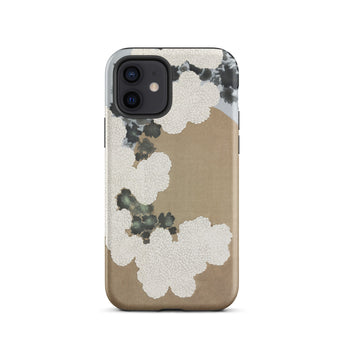 Chrysanthemum Blossoms - Kamisaka Sekka Iphone Case, 12 / Matte, Floral-patterned Phone Case