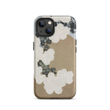 Chrysanthemum Blossoms - Kamisaka Sekka Iphone Case, 13 / Matte, Smartphone Case Abstract Floral Design