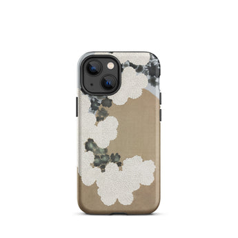 Chrysanthemum Blossoms - Kamisaka Sekka Iphone Case, 13 Mini / Matte, Smartphone Case Floral Design