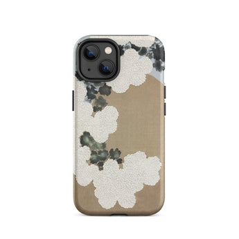 Chrysanthemum Blossoms - Kamisaka Sekka Iphone Case, 14 / Matte, Iphone Case Floral Design