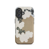 Chrysanthemum Blossoms - Kamisaka Sekka Iphone Case, 16 / Matte, Floral-patterned Phone Case
