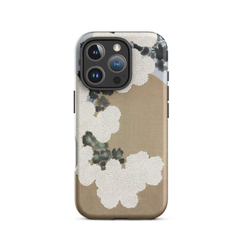 Chrysanthemum Blossoms - Kamisaka Sekka Iphone Case, 16 Pro / Matte, Floral-patterned Iphone Case