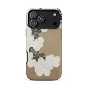 Chrysanthemum Blossoms - Kamisaka Sekka Iphone Case, 17 Pro Max / Matte, Mobile Phone Cases, Toby Leon