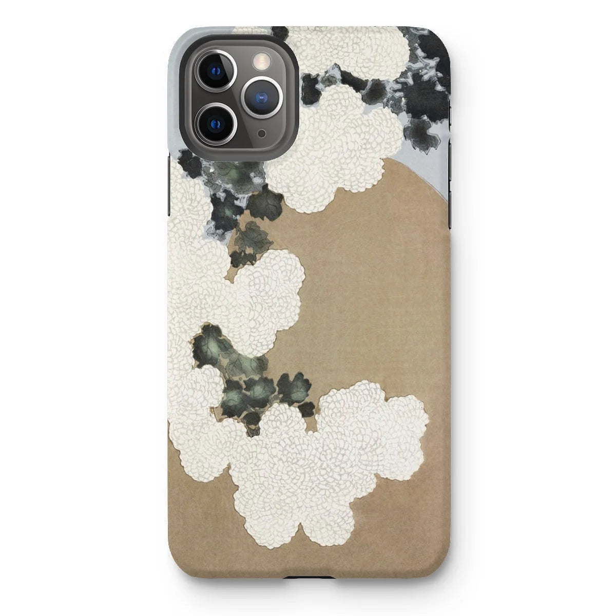 Chrysanthemum Blossoms - Kamisaka Sekka Iphone Case 11 Pro Max / Matte Mobile Phone Cases