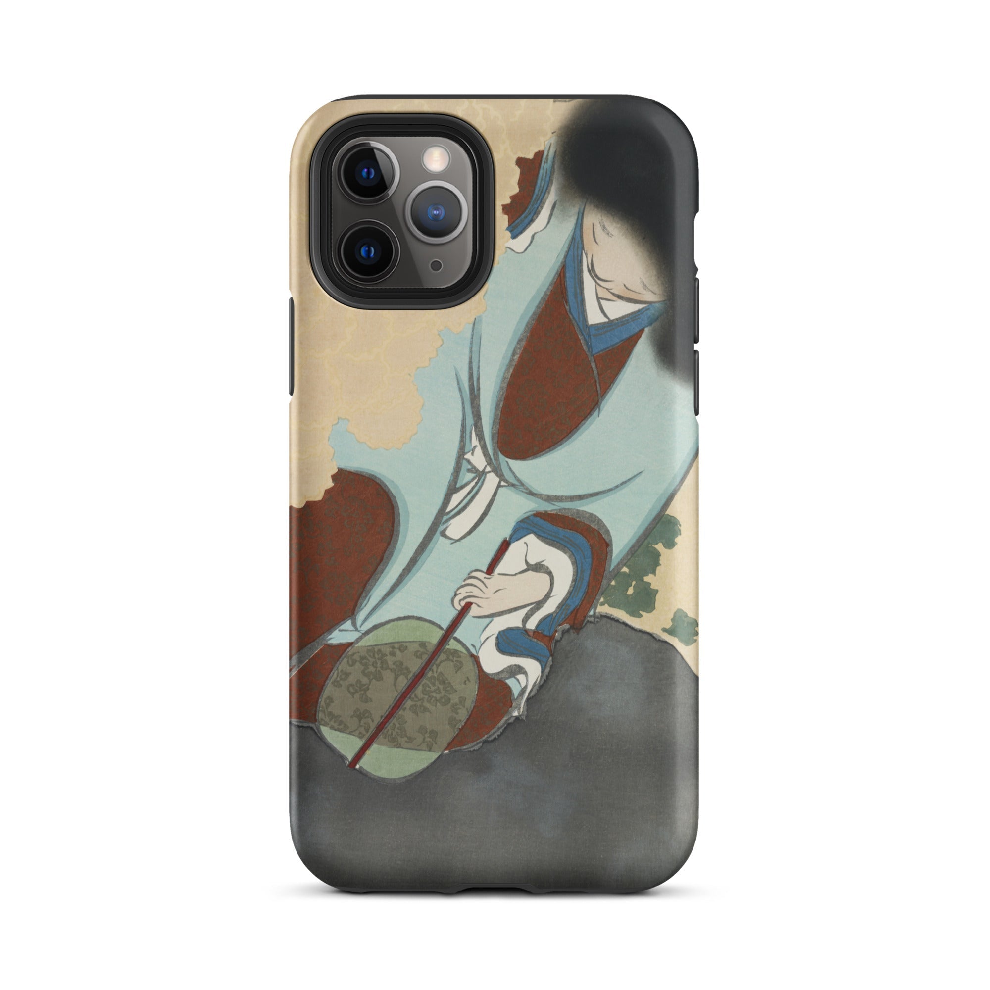 Chrysanthemums from Momoyogusa - Kamisaka Sekka Iphone Case, 11 Pro / Matte, Phone Case Japanese Art