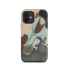 Chrysanthemums from Momoyogusa - Kamisaka Sekka Iphone Case, 12 / Matte, Phone Case Japanese Art