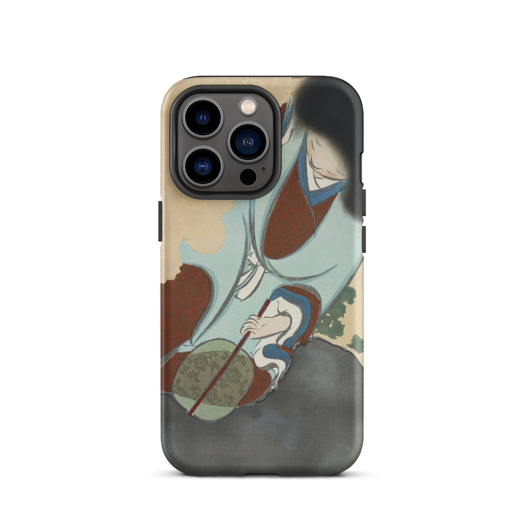 Chrysanthemums from Momoyogusa - Kamisaka Sekka Iphone Case, 13 Pro / Matte, Phone Case Asian Art