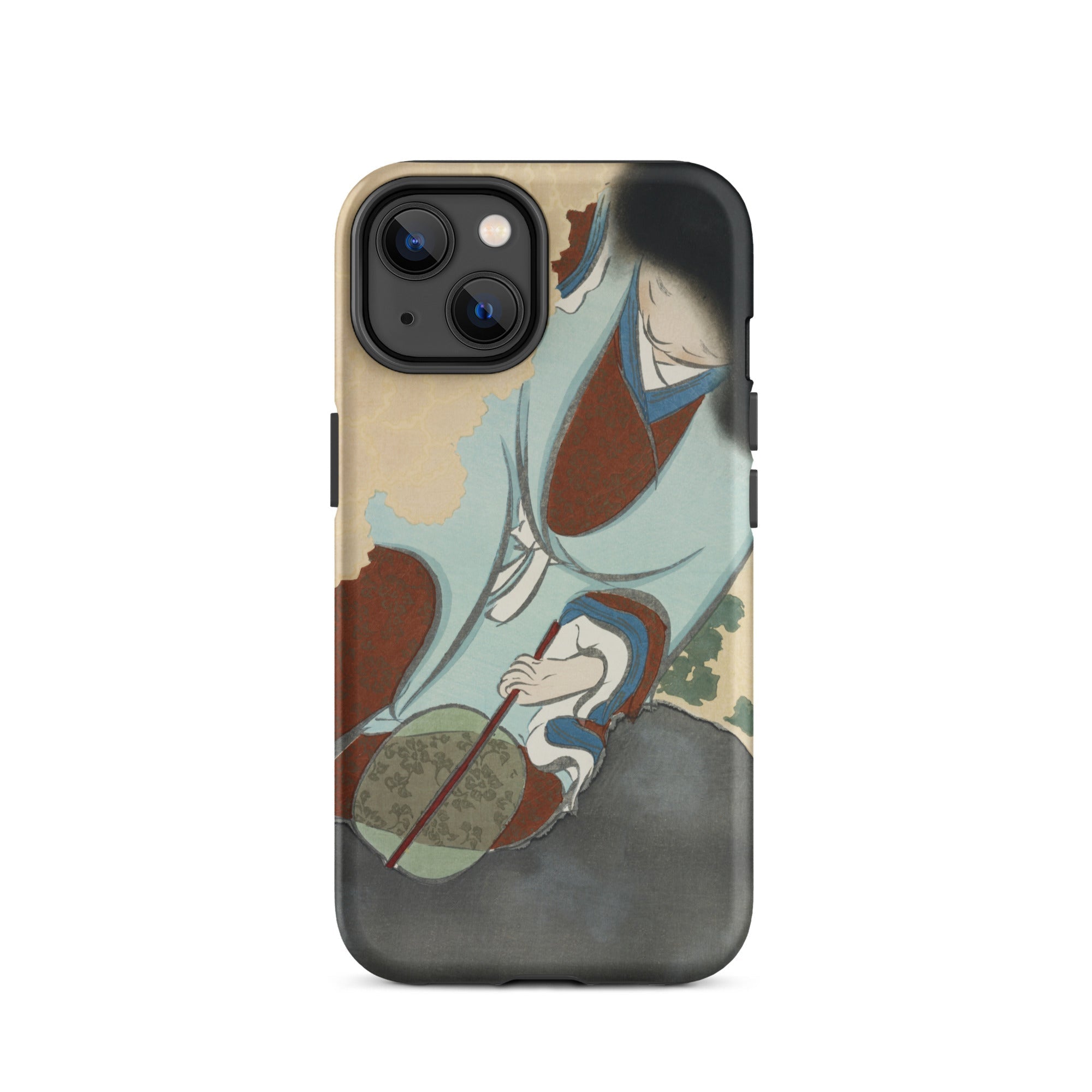 Chrysanthemums from Momoyogusa - Kamisaka Sekka Iphone Case, 14 / Matte, Iphone Case Japanese Art