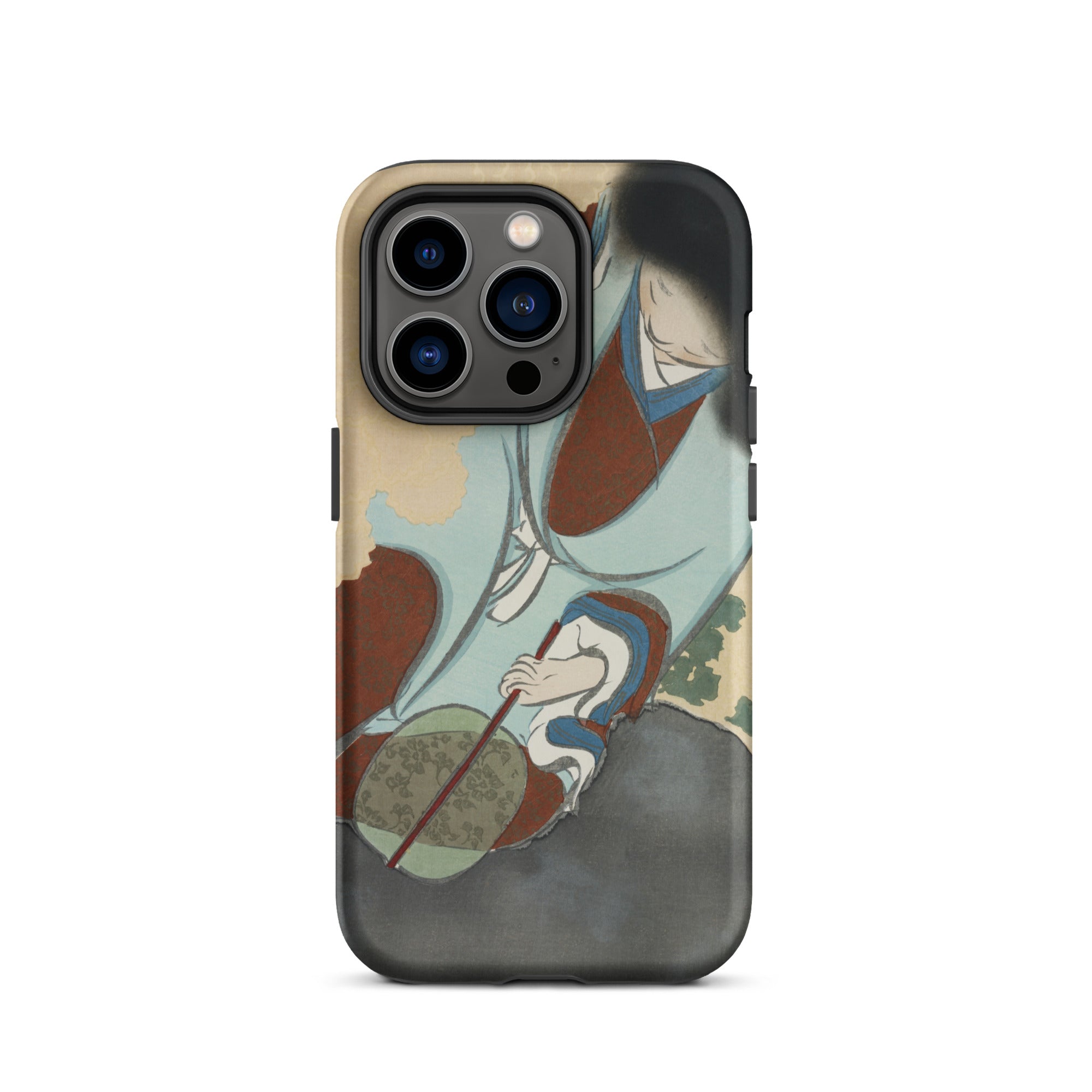 Chrysanthemums from Momoyogusa - Kamisaka Sekka Iphone Case, 14 Pro / Matte, Artistic Phone Case