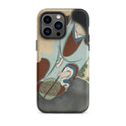 Chrysanthemums from Momoyogusa - Kamisaka Sekka Iphone Case, 14 Pro Max / Matte, Phone Case Japanese Art