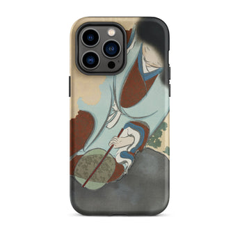 Chrysanthemums from Momoyogusa - Kamisaka Sekka Iphone Case, 14 Pro Max / Matte, Phone Case Japanese Art