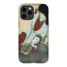 Chrysanthemums from Momoyogusa - Kamisaka Sekka Iphone Case, 14 Pro Max / Matte, Phone Case Traditional Japanese Ukiyo-e Artwork Demon