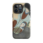 Chrysanthemums from Momoyogusa - Kamisaka Sekka Iphone Case, 15 Pro Max / Matte, Artistic Phone Case