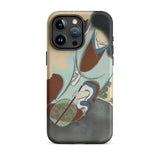 Chrysanthemums from Momoyogusa - Kamisaka Sekka Iphone Case, 15 Pro Max / Matte, Artistic Phone Case