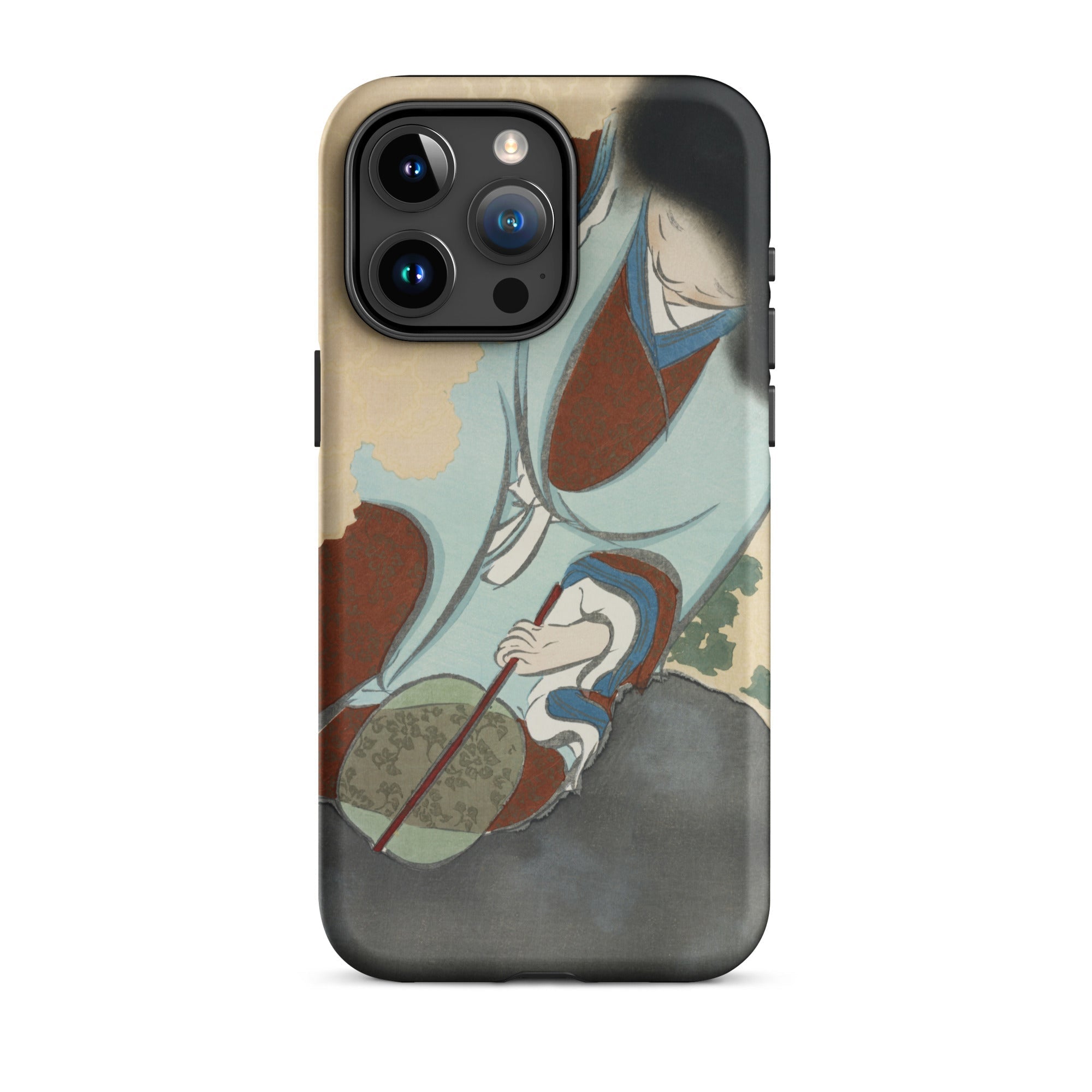 Chrysanthemums from Momoyogusa - Kamisaka Sekka Iphone Case, 15 Pro Max / Matte, Artistic Phone Case