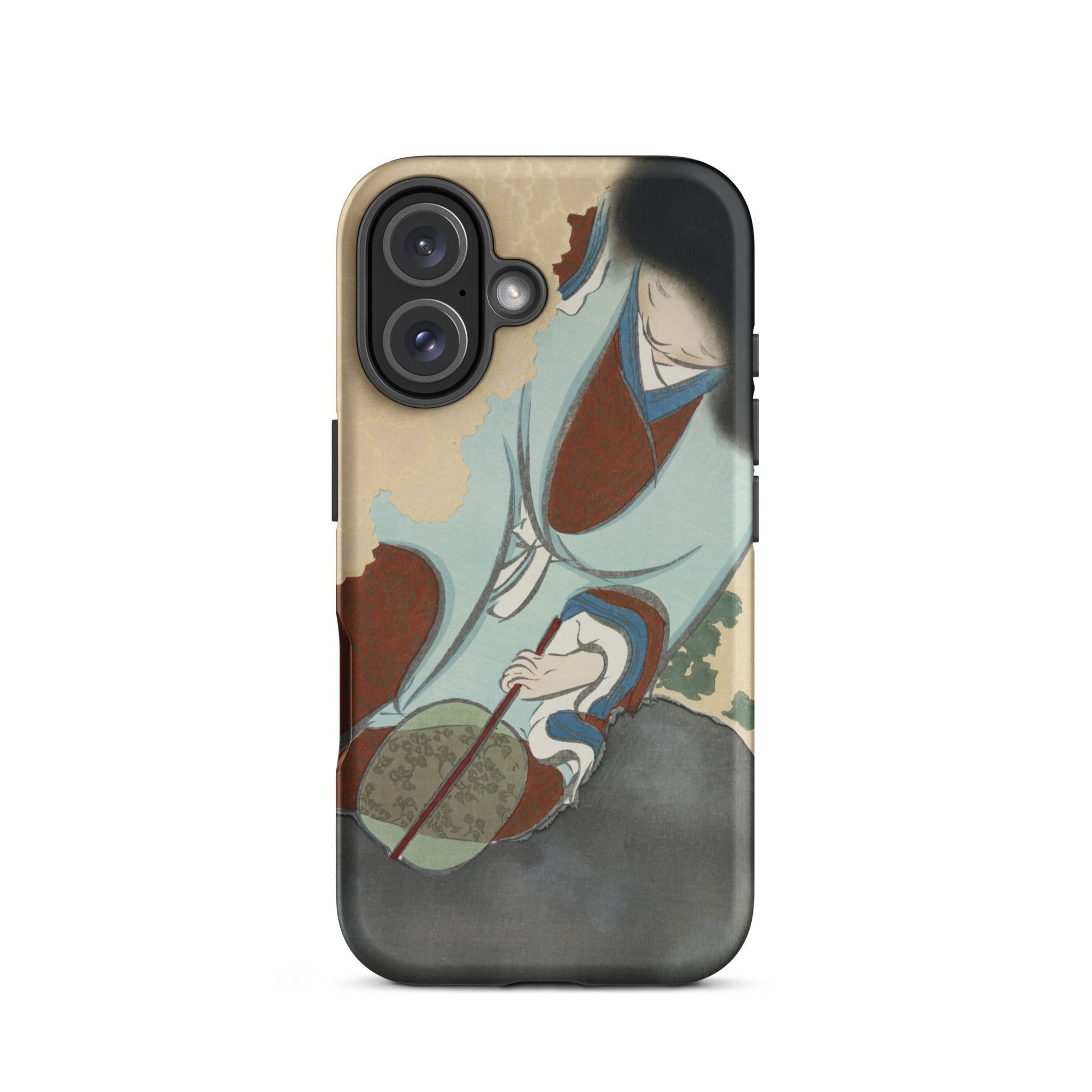 Chrysanthemums from Momoyogusa - Kamisaka Sekka Iphone Case, 16 / Matte, Artistic Phone Case