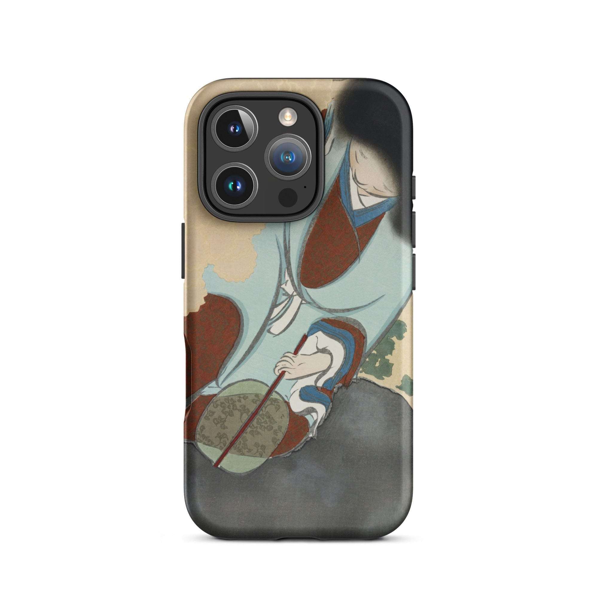 Chrysanthemums from Momoyogusa - Kamisaka Sekka Iphone Case, 16 Pro / Matte, Artistic Phone Case