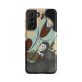 Chrysanthemums from Momoyogusa - Kamisaka Sekka Phone Case, Samsung Galaxy S21 Fe / Matte, Mobile Cases, Toby Leon