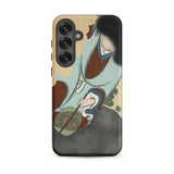 Chrysanthemums from Momoyogusa - Kamisaka Sekka Phone Case Samsung Galaxy S25 Plus / Matte Traditional Japanese-style Illustration Figure