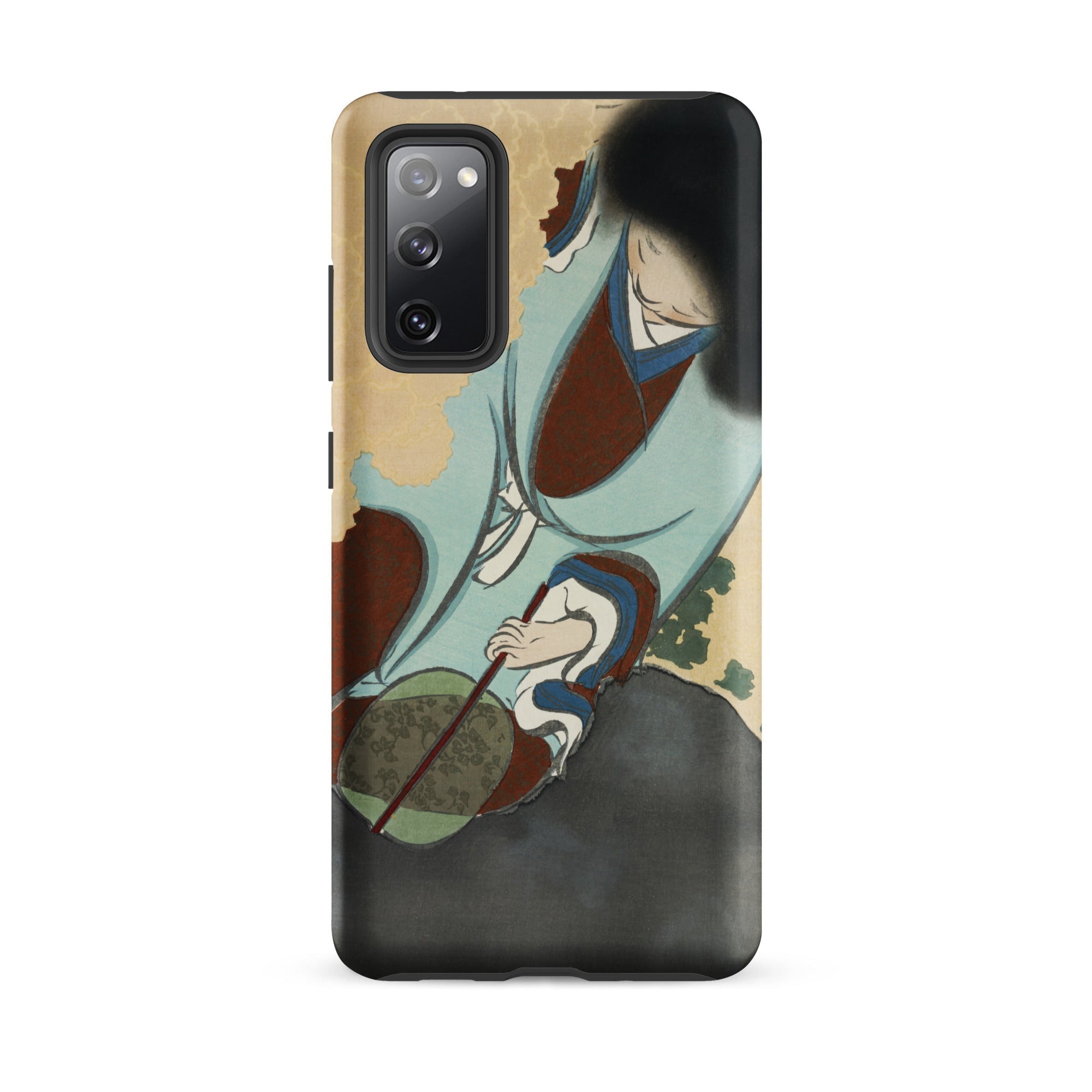 Chrysanthemums from Momoyogusa Kamisaka Sekka Samsung Case, Galaxy S20 Fe / Matte, Smartphone Case Traditional Japanese Art Design