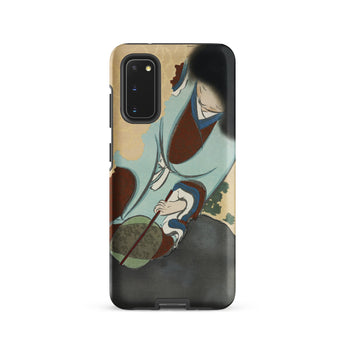 Chrysanthemums from Momoyogusa - Kamisaka Sekka Samsung Case, Galaxy S20 / Matte, Samsung Galaxy S20 Plus Phone Case Stylized Japanese