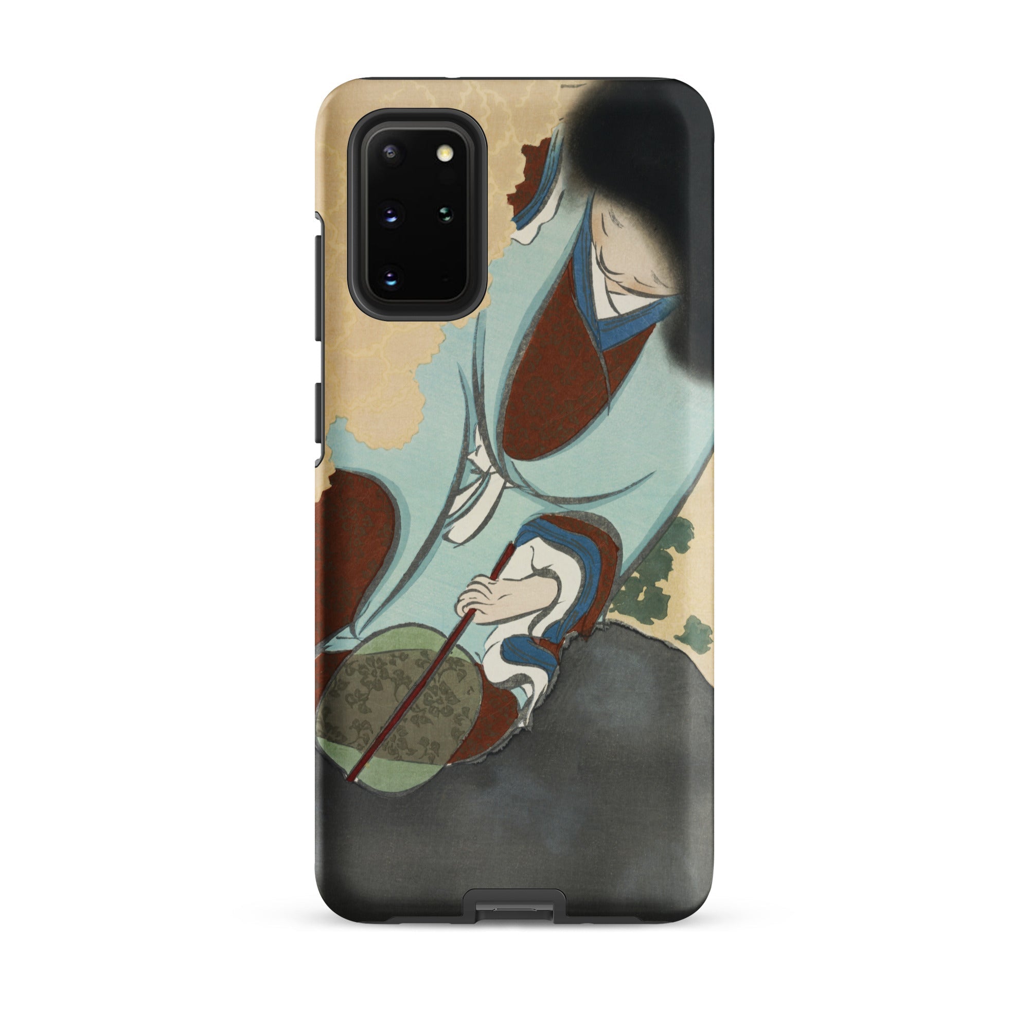 Chrysanthemums from Momoyogusa Kamisaka Sekka Samsung Case, Galaxy S20 Plus / Matte, Smartphone Case Traditional Japanese Style Painting