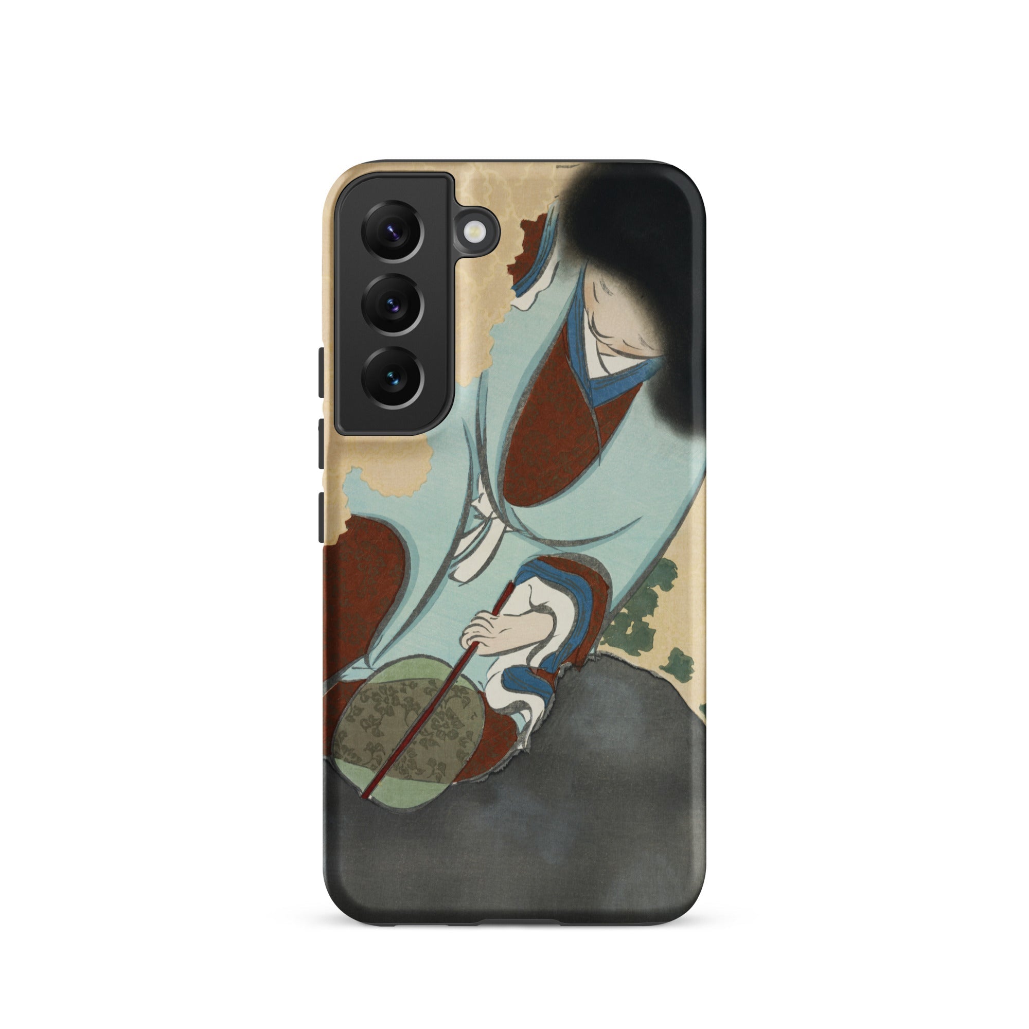 Chrysanthemums from Momoyogusa Kamisaka Sekka Samsung Case, Galaxy S22 / Matte, Phone Case Traditional Japanese Art Design
