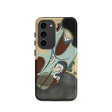 Chrysanthemums from Momoyogusa - Kamisaka Sekka Samsung Case, Galaxy S23 / Matte, Smartphone Case Japanese-style Painting Figure Stick