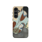 Chrysanthemums from Momoyogusa - Kamisaka Sekka Samsung Case, Galaxy S24 / Matte, Phone Case Traditional Japanese-style Illustration Figure