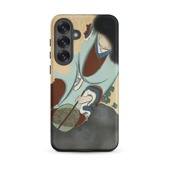 Chrysanthemums from Momoyogusa - Kamisaka Sekka Samsung Case, Galaxy S25 Plus / Matte, Smartphone Case Japanese Ukiyo-e Style Illustration