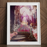 Circe the Phoenix Maker - Greek Myth Witch Art Print, Greek Myth Witch, Fantastical Realms Unfolds, Myth Witch Art