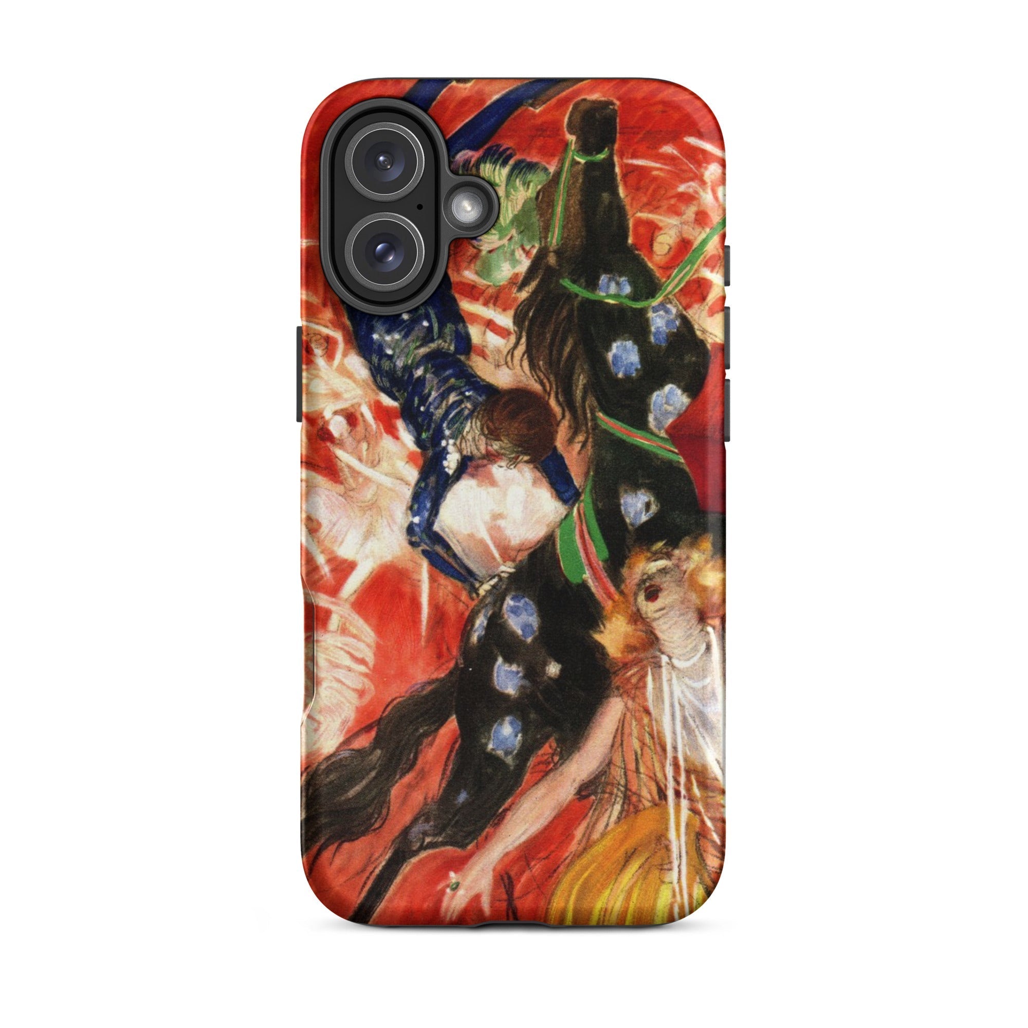 The Circus - Leonetto Cappiello Iphone Case, 16 Plus / Matte, Artistic Phone Case