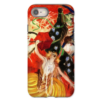 The Circus - Leonetto Cappiello Phone Case Iphone 8 / Matte Phone Case Vintage Painting Leonetto Cappiello, Belle époque Advertising,