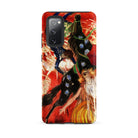 The Circus Leonetto Cappiello Samsung Case, Galaxy S20 Fe / Matte, Red Smartphone Case Vibrant Multi Figure Artistic Design
