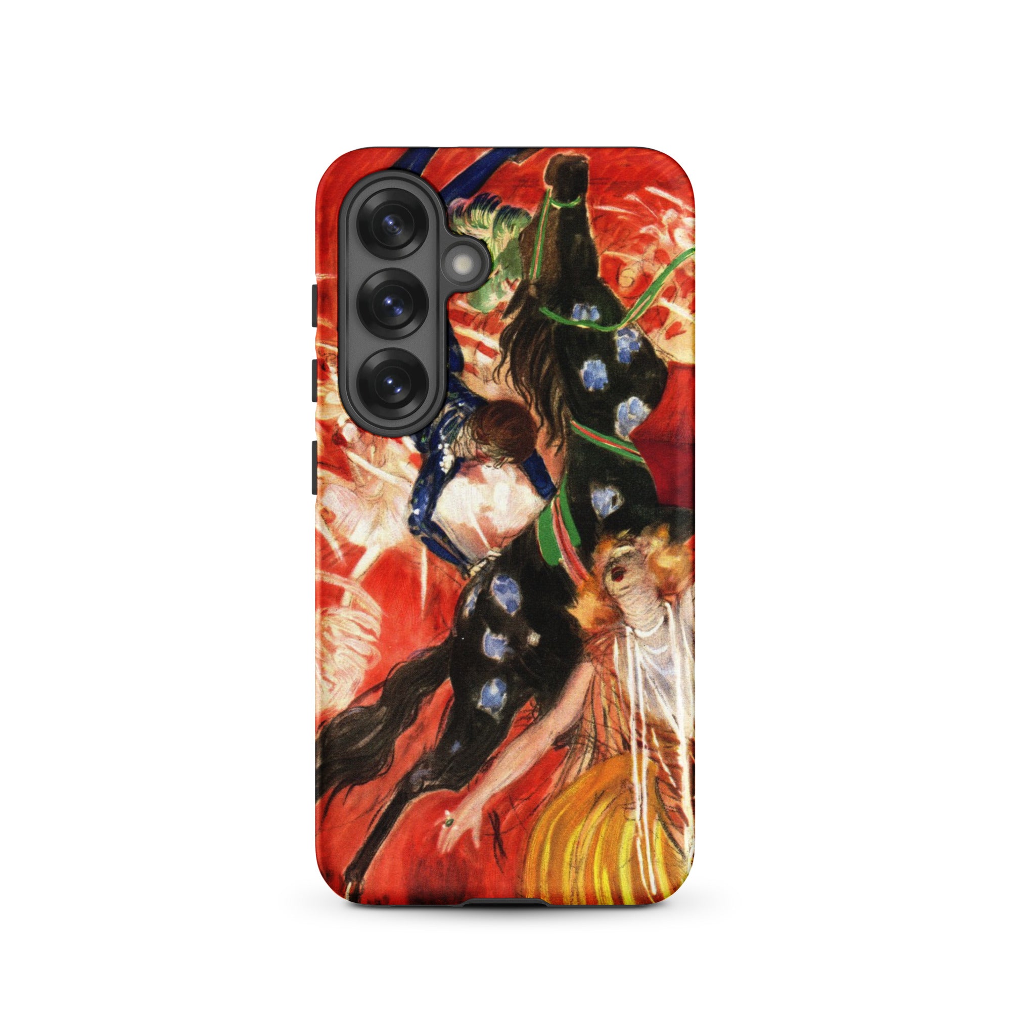 The Circus Leonetto Cappiello Samsung Case, Galaxy S25 / Matte, Phone Case Vibrant Artistic Design
