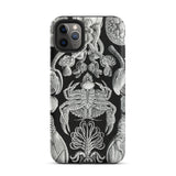 Cirripedia Barnacles - Ernst Haeckel Iphone Case, 11 Pro Max / Matte, Black Phone Case Sea Creature Illustrations