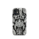 Cirripedia Barnacles Ernst Haeckel Iphone Case, 12 Mini / Matte, Black Phone Case Sea Creature Design