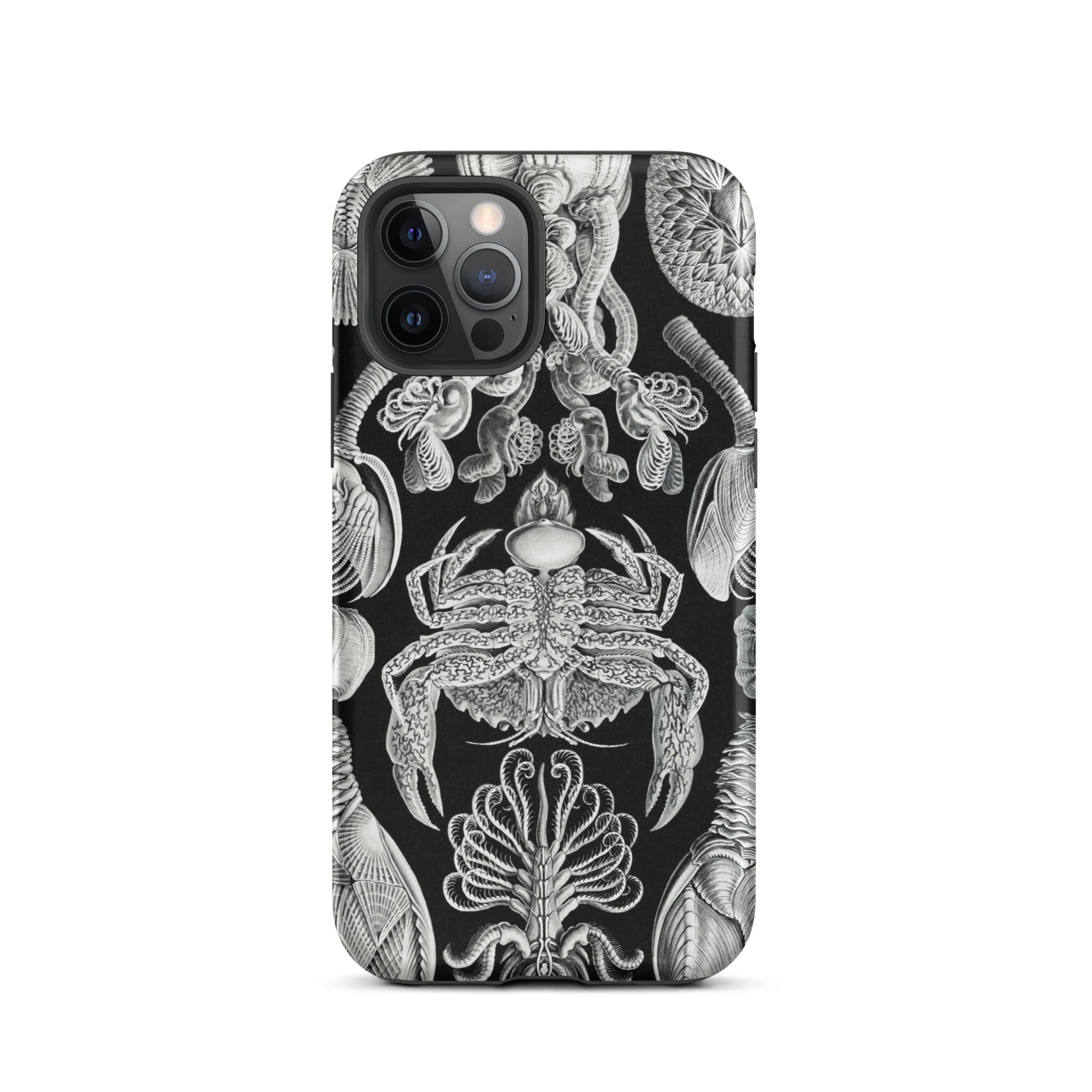Cirripedia Barnacles Ernst Haeckel Iphone Case, 12 Pro / Matte, Crab Themed Phone Case