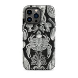 Cirripedia Barnacles - Ernst Haeckel Iphone Case, 14 Pro Max / Matte, Black Phone Case Sea Creature Illustrations