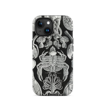 Cirripedia Barnacles - Ernst Haeckel Iphone Case, 15 / Matte, Black Phone Case Sea Creature Illustrations